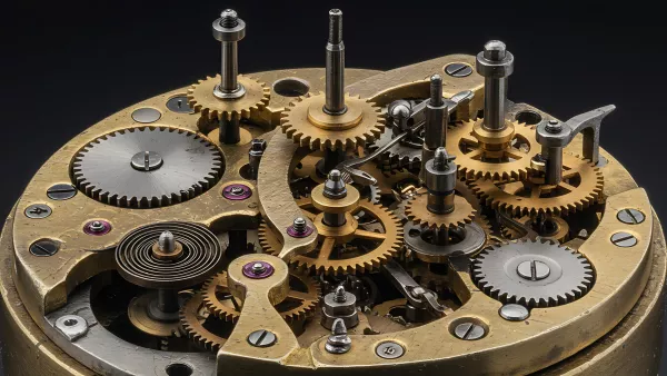 Clockwork Gears and Springs A Peek Inside Time Itself