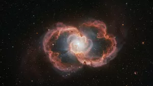 Infinity Nebula's Cosmic Dance of Light and Shadow