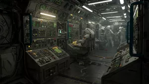 Inside the Cockpit on a Space Mission Looks Kinda Intense